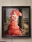 美女油画
