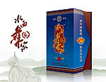 酒包装 (展开图)