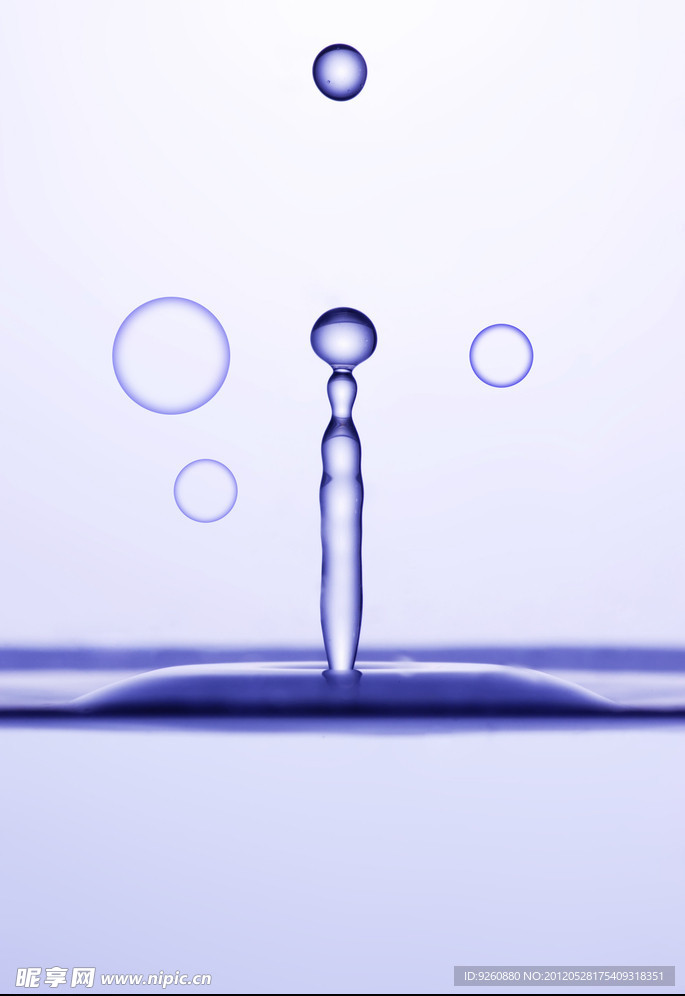水滴 泡泡