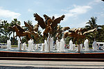 飞马喷泉雕塑