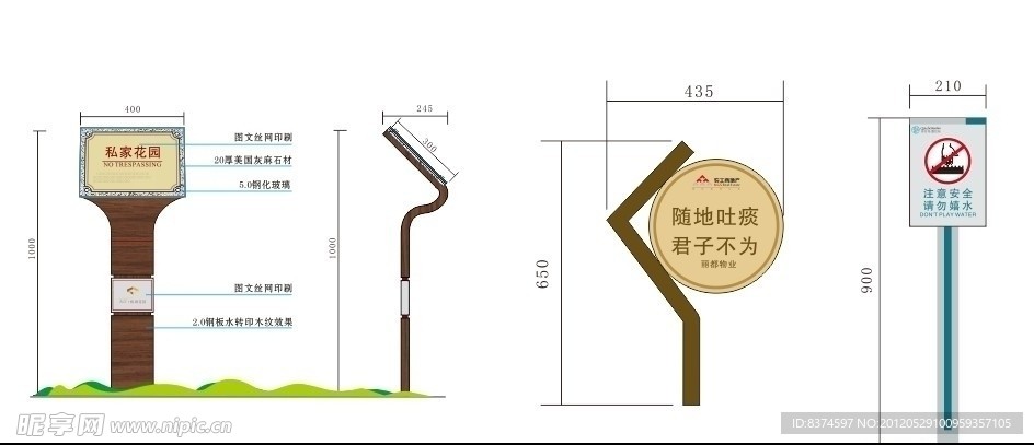 导视牌 指示牌