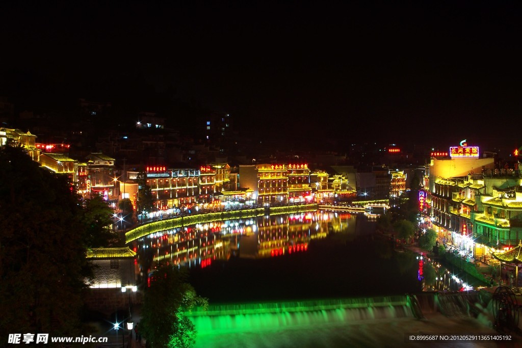 夜景 河边夜景