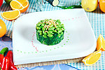 菠菜拌毛豆