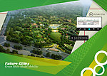 绿色城市 未来城市规划海报