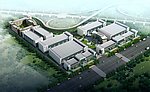 厂区建筑3D鸟瞰图