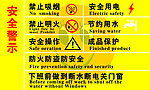 安全警示海报
