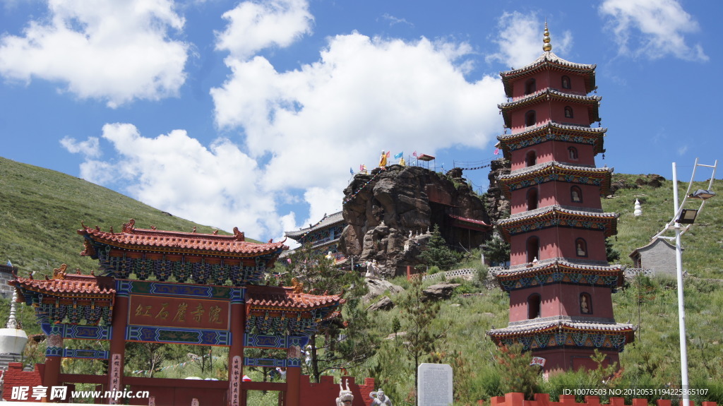 红石崖寺院