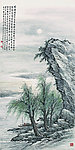 江边垂钓图