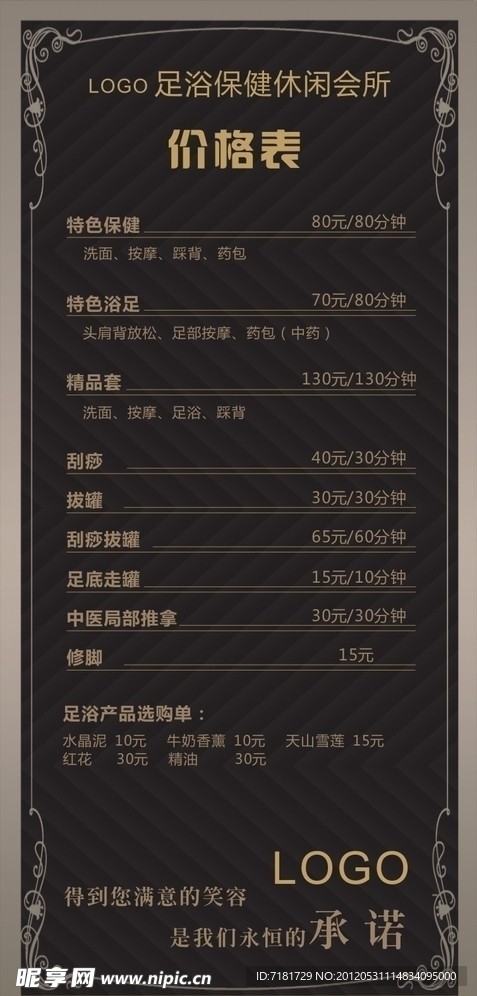 价格单