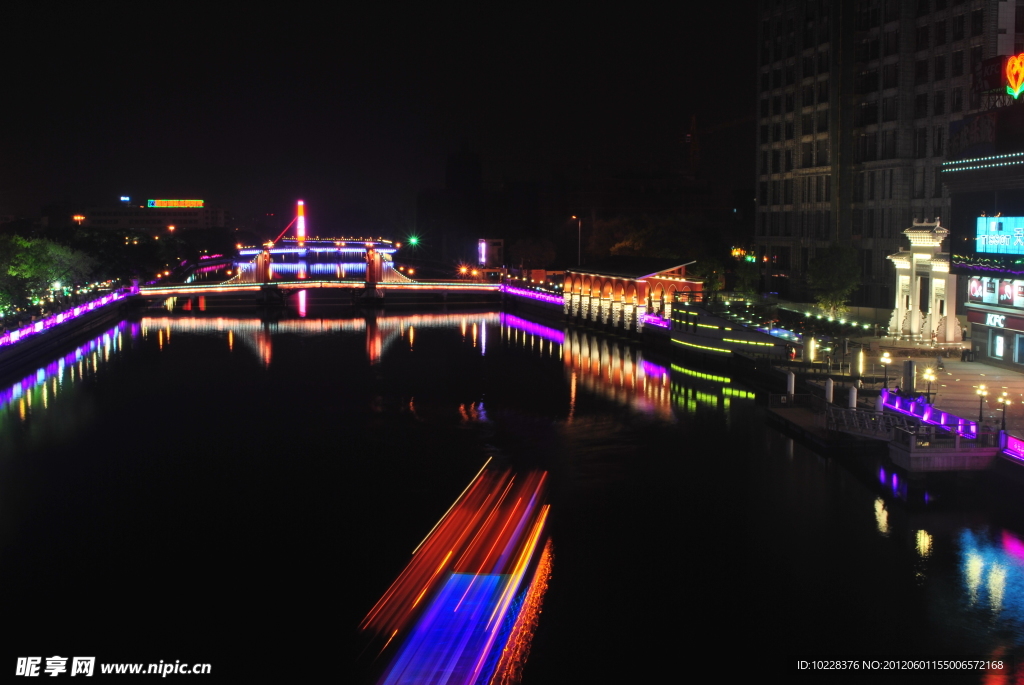 岐江河夜游