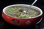 红豆炖青菜