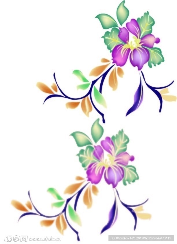 简单的花
