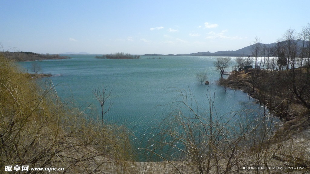 河北平山岗南水库