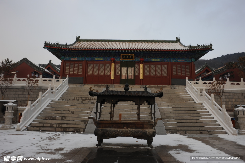 菩提寺雪景