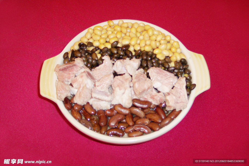 排骨杂豆煲