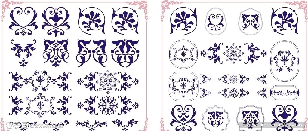 经典花纹
