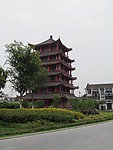 徽建筑 宝塔 古典