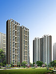 高层住宅效果图