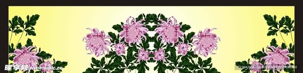 菊花矢量