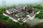 古建景观效果图