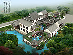 古建景观效果图