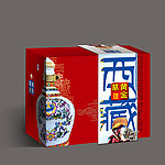 西藏 黄金草酒（平面图）
