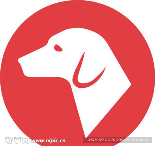 狗狗 图标 标志