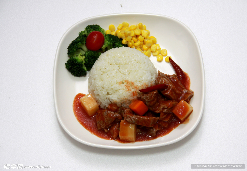 土豆牛肉饭