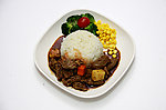 黑椒牛肉饭套餐