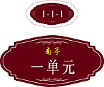 门牌号 楼栋号