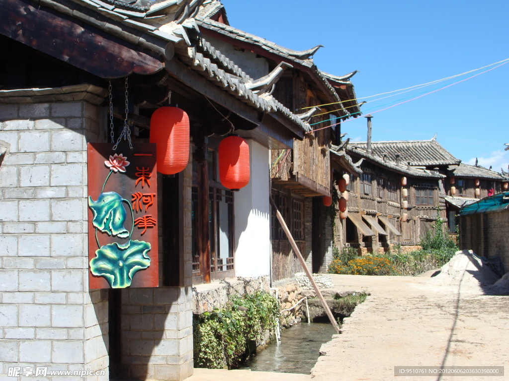 旅游古镇建筑摄影