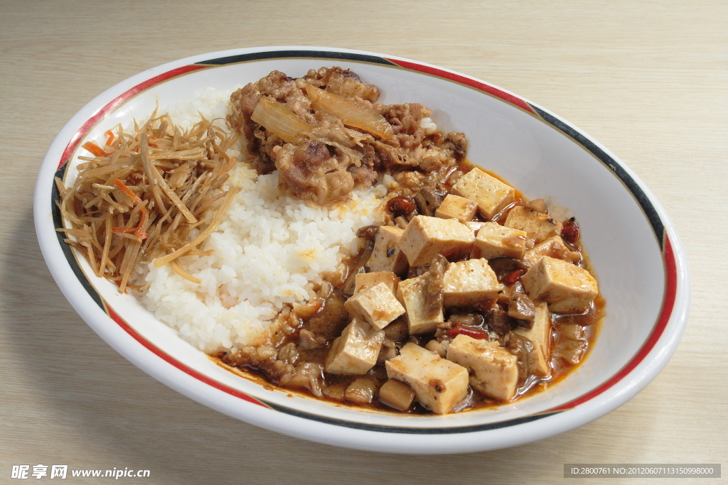 麻婆豆腐饭