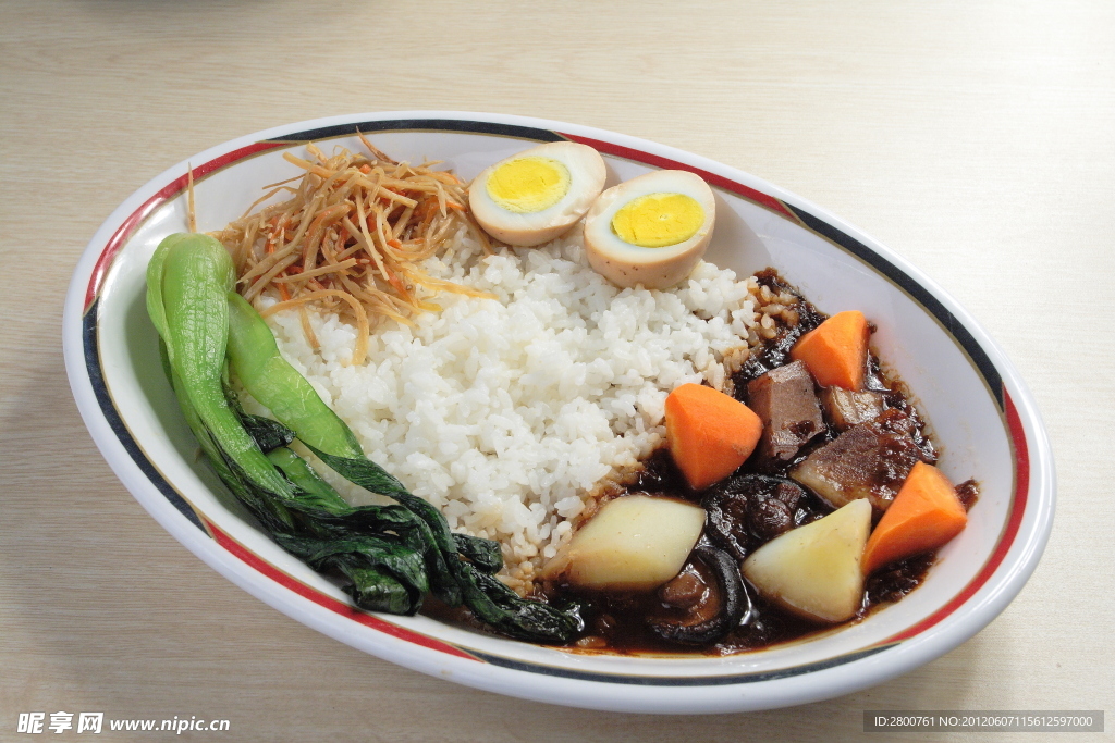 香菇牛肉饭