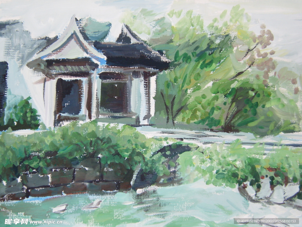 风景色彩画