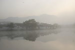 清晨 南湖