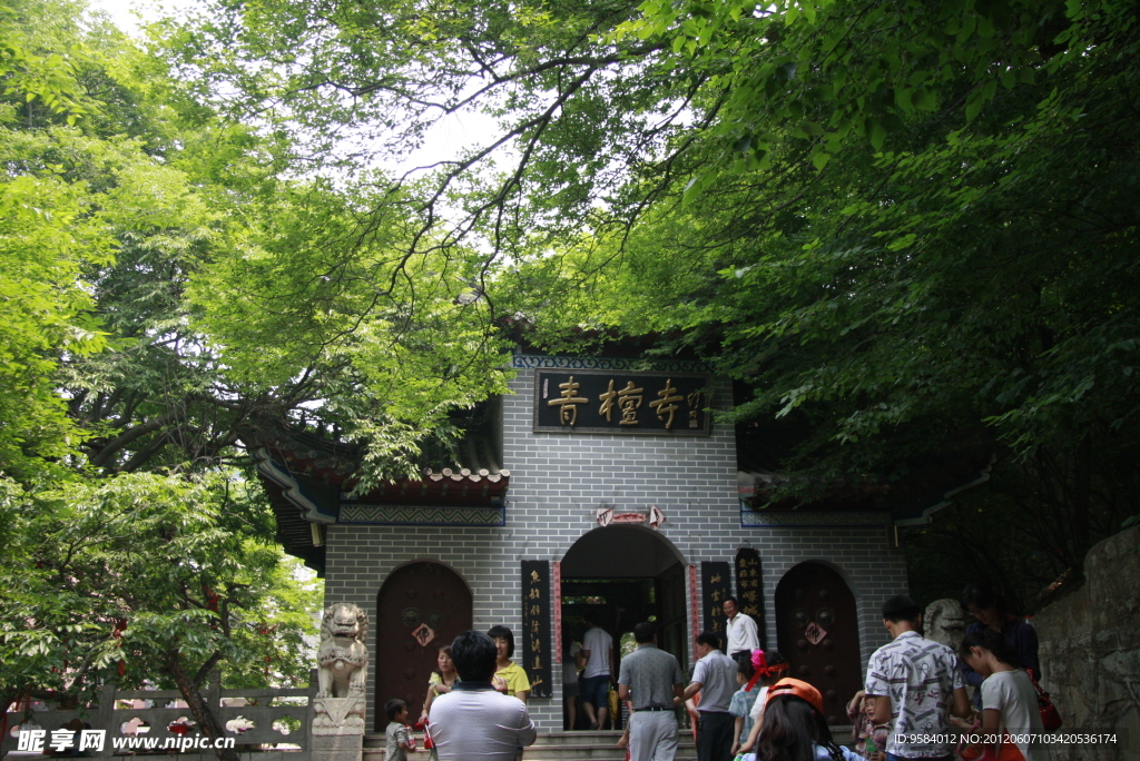 青檀寺旅游风光
