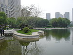 上海市中心公园绿地