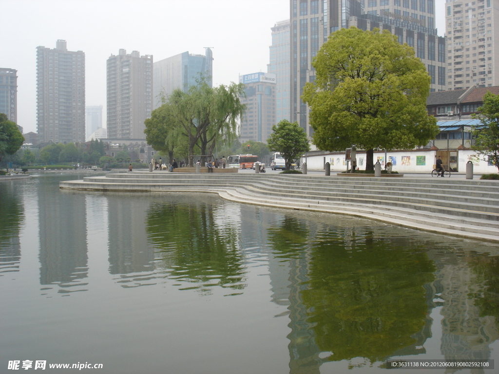 上海市中心公园绿地