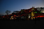 丽江古城夜色
