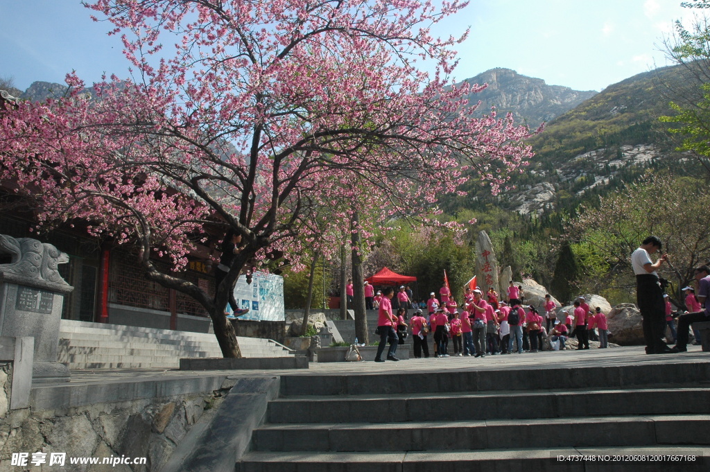 嵩山风景区入口处