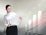时尚女白领