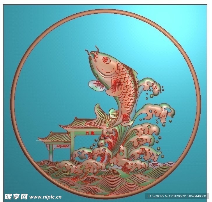 鲤鱼跃龙门