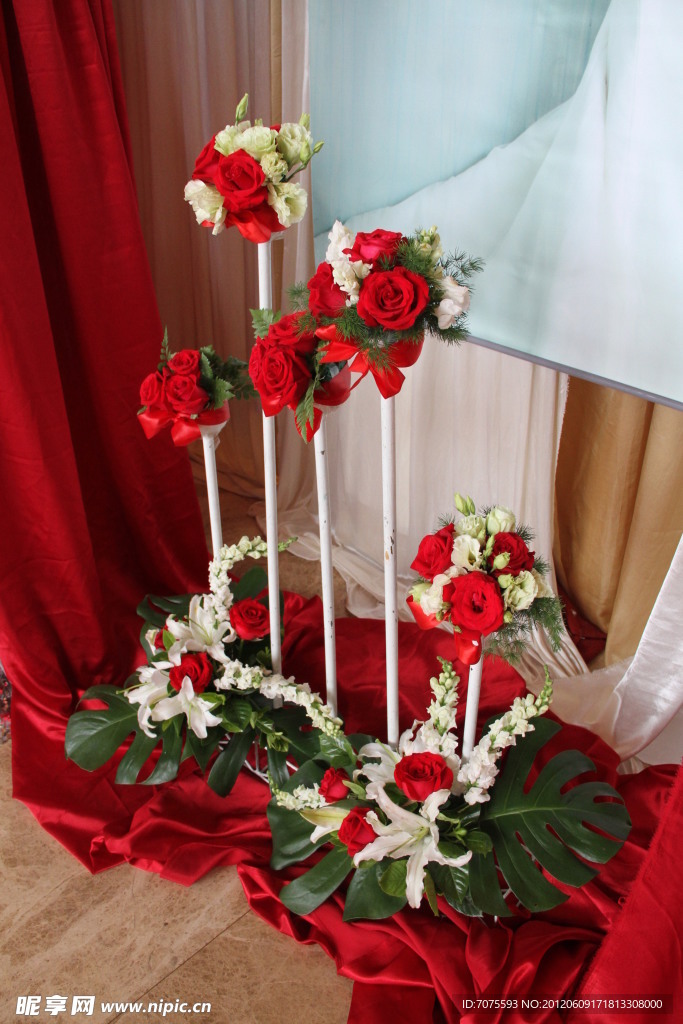 婚礼花艺展示