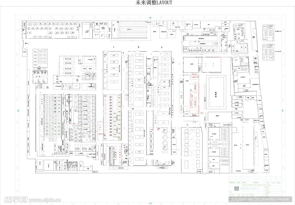 厂房平面图