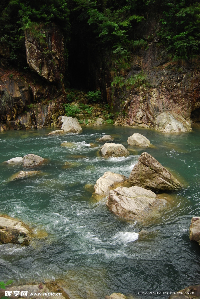 浙东大峡谷 山水风景