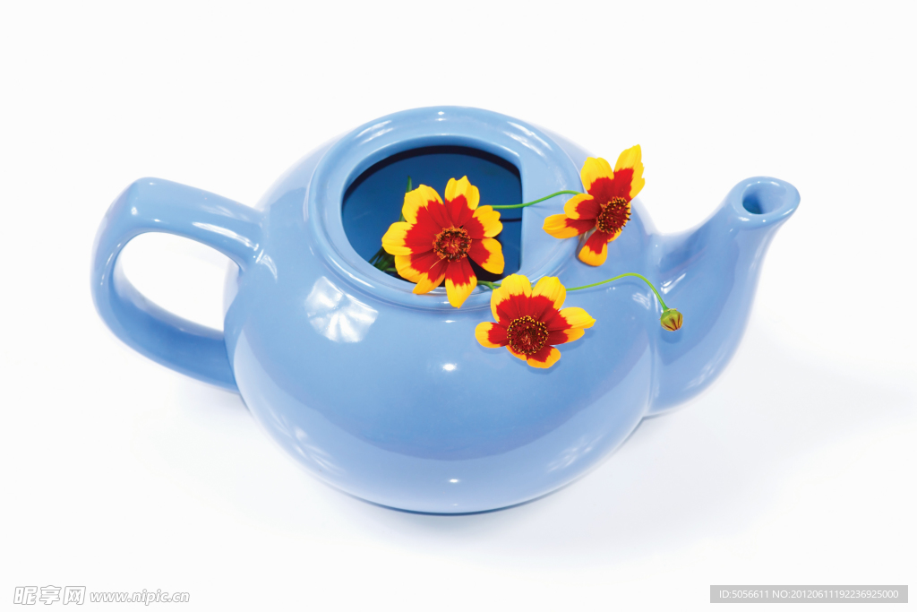 菊花茶壶