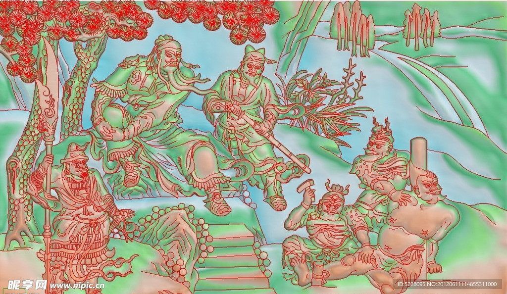 将擒图