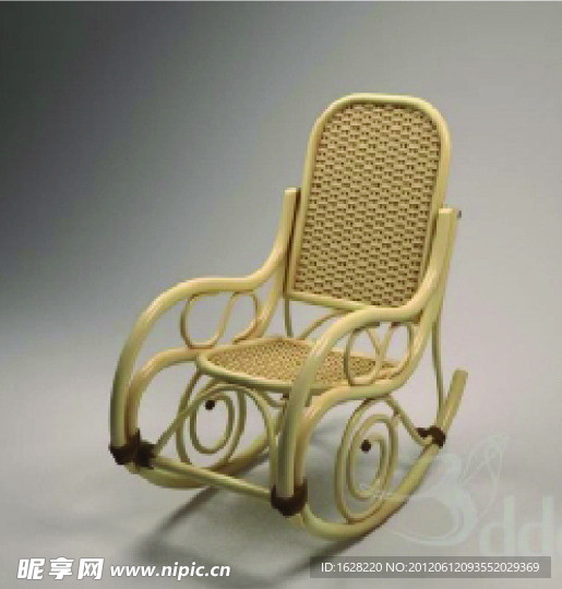 中式休闲椅3D MAX模型