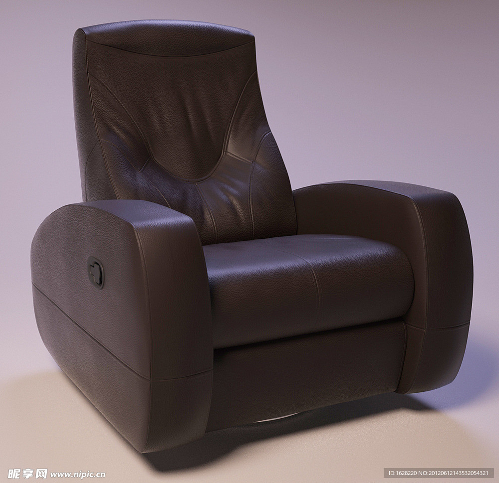 单人沙发座椅3D MAX模型