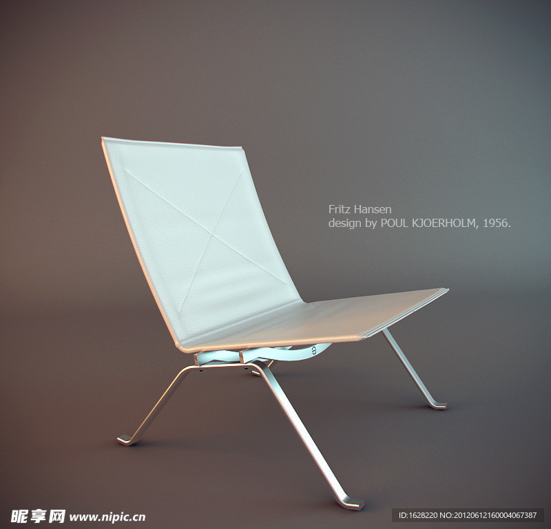 现代休闲椅3D MAX模型
